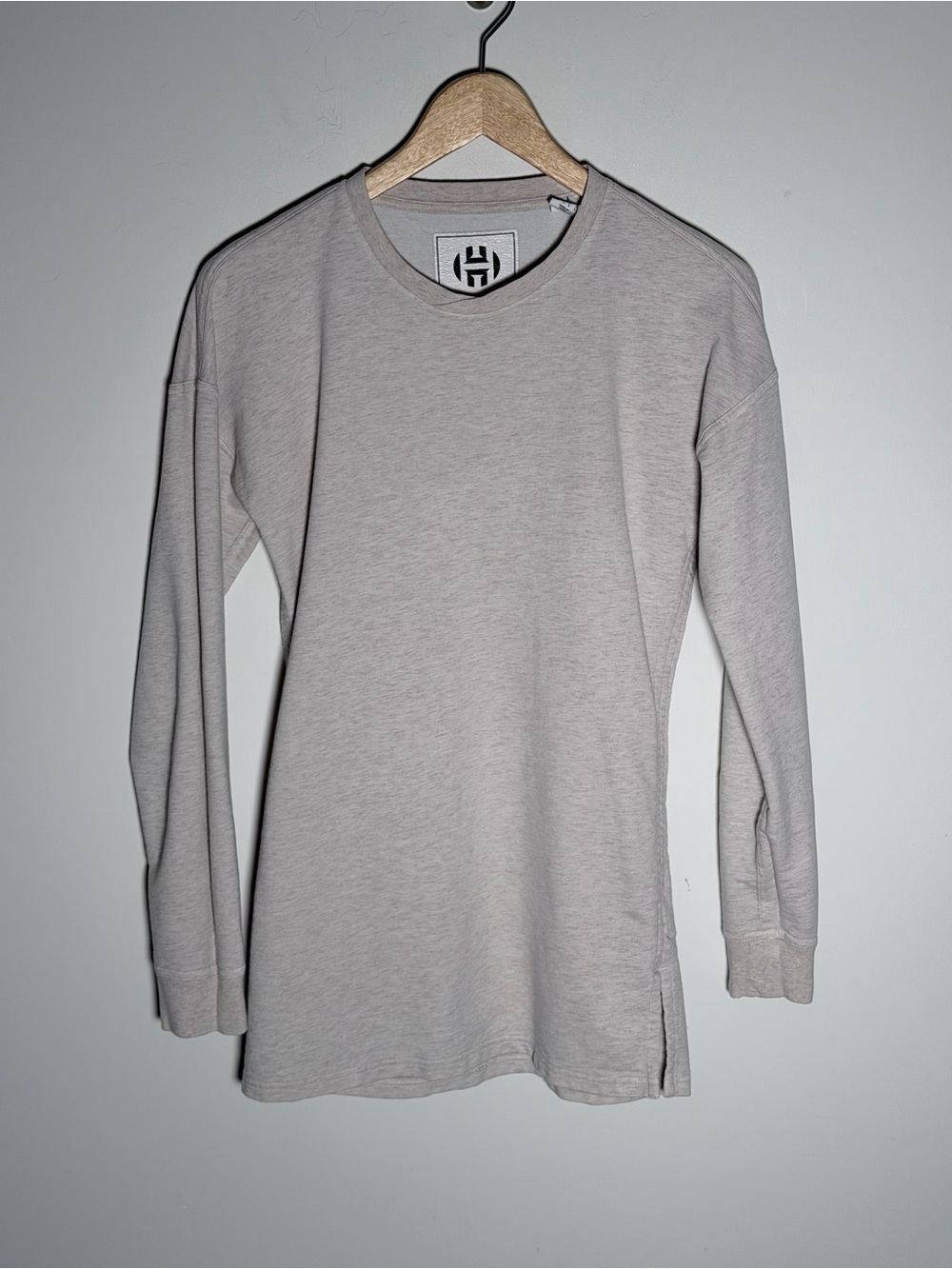 adidas James Harden Men's Long Sleeve Crewneck Shirt - Small